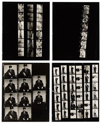 PETER HUJAR (1934-1987) A collection of 5 portraits of the Beat Generation poet Kirby Congdon (1924 - ).